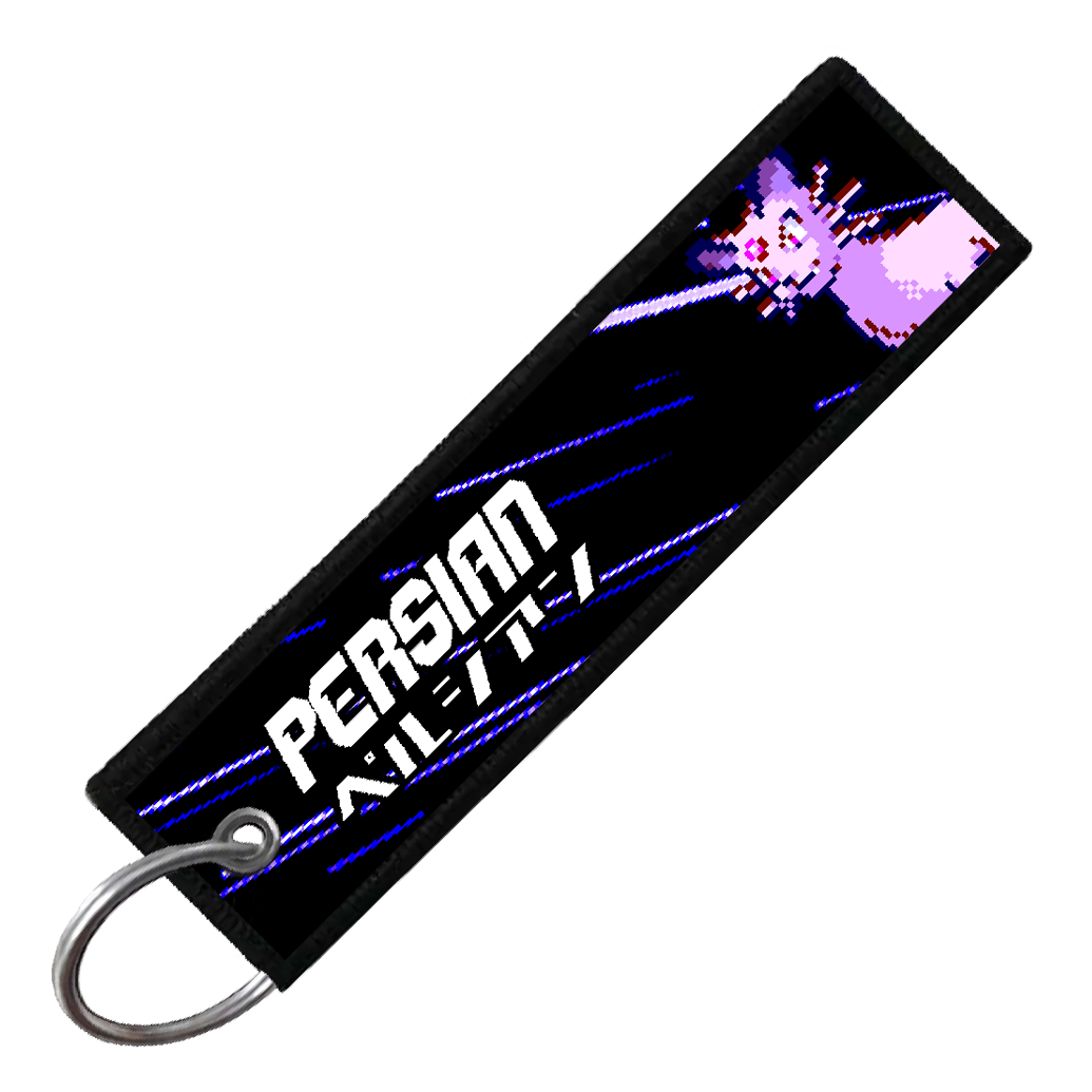 "JAPANESE PERSIAN" CUSTOM KEY TAG