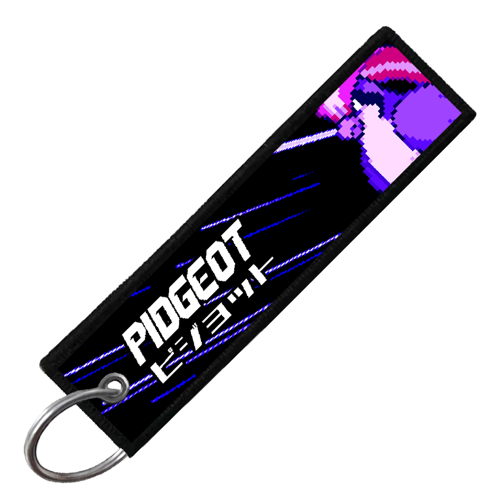 "JAPANESE PIDGEOT" CUSTOM KEY TAG
