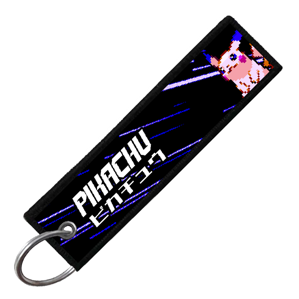 "JAPANESE PIKACHU" CUSTOM KEY TAG