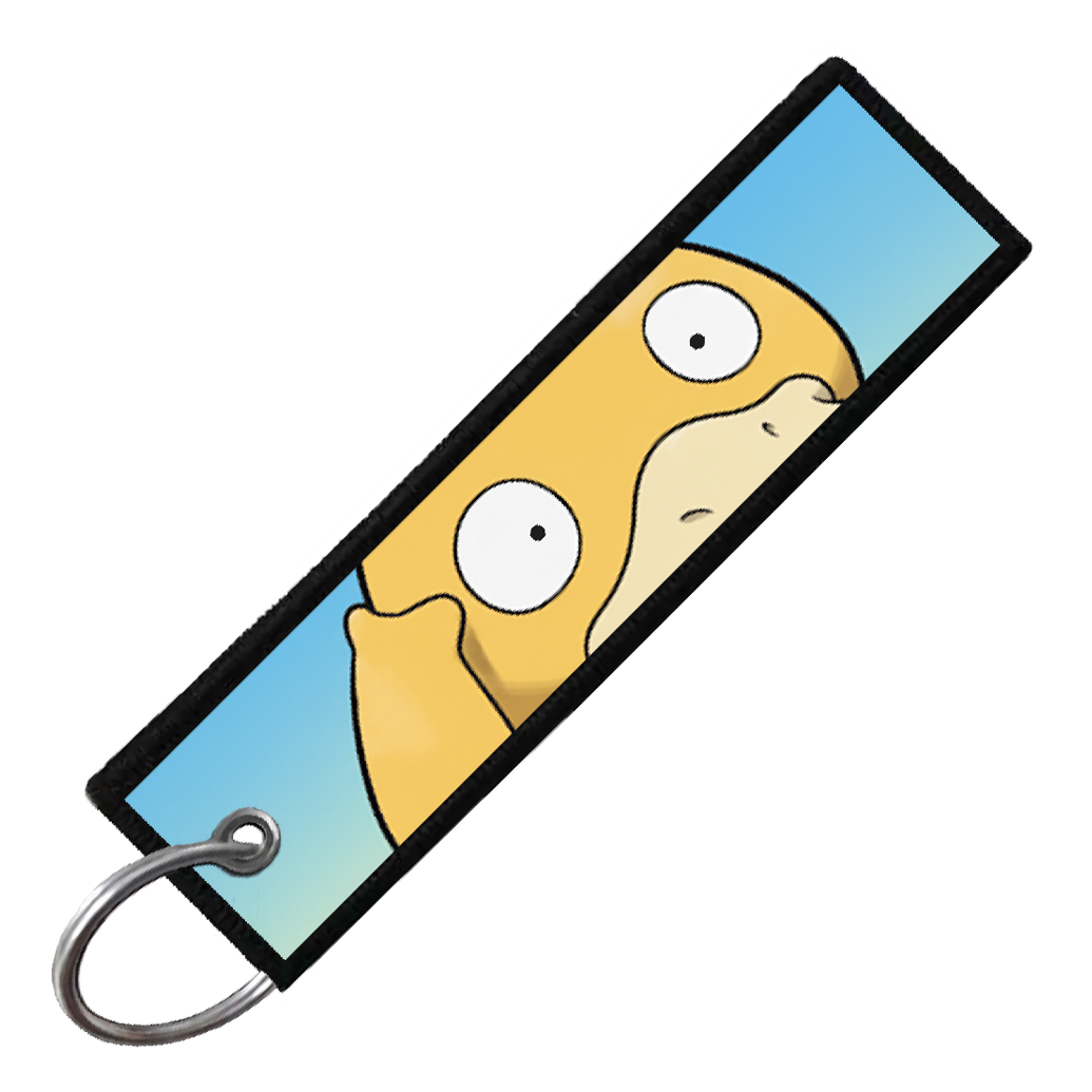 "PSYDUCK PORTRAITS" CUSTOM KEY TAG