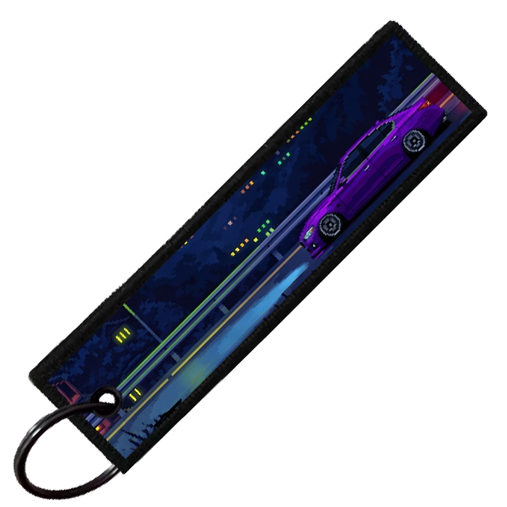 "Q50 PIXEL SIDE PROFILES" CUSTOM KEY TAG