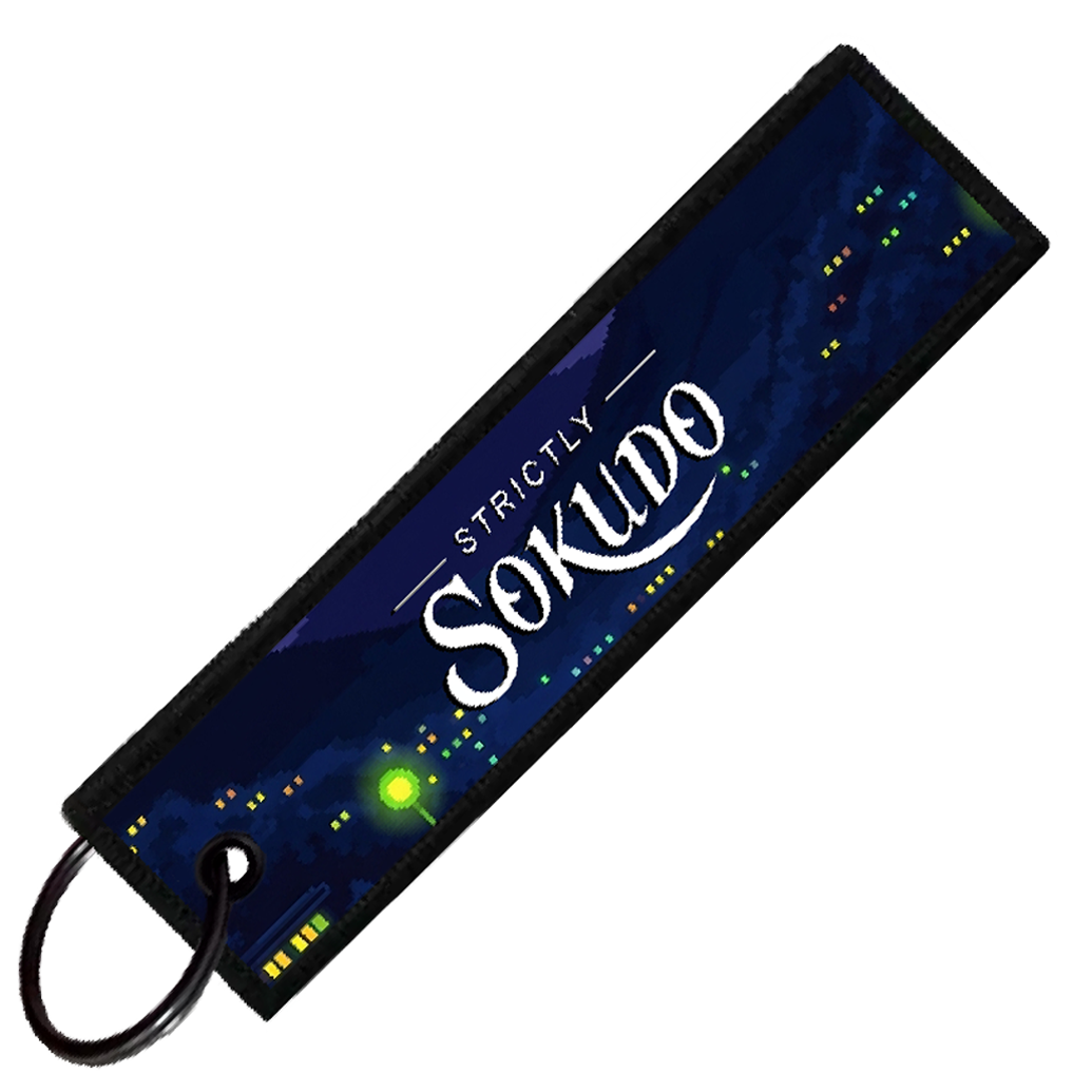"Q50 PIXEL SIDE PROFILES" CUSTOM KEY TAG