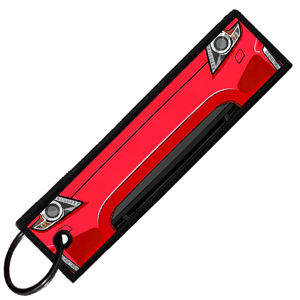 "RED 370Z PORTRAIT" CUSTOM KEY TAG
