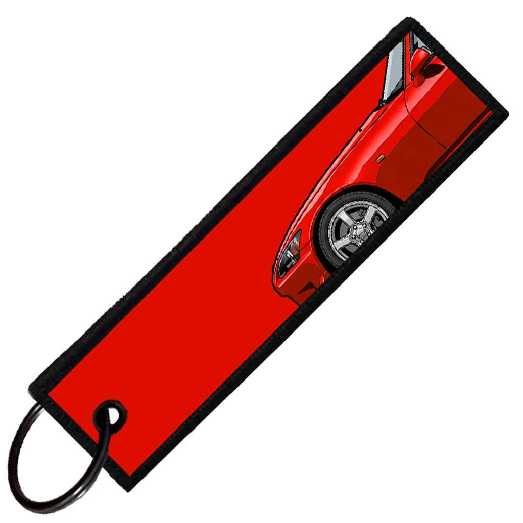 "RED S2000 SIDE PROFILE" CUSTOM KEY TAG
