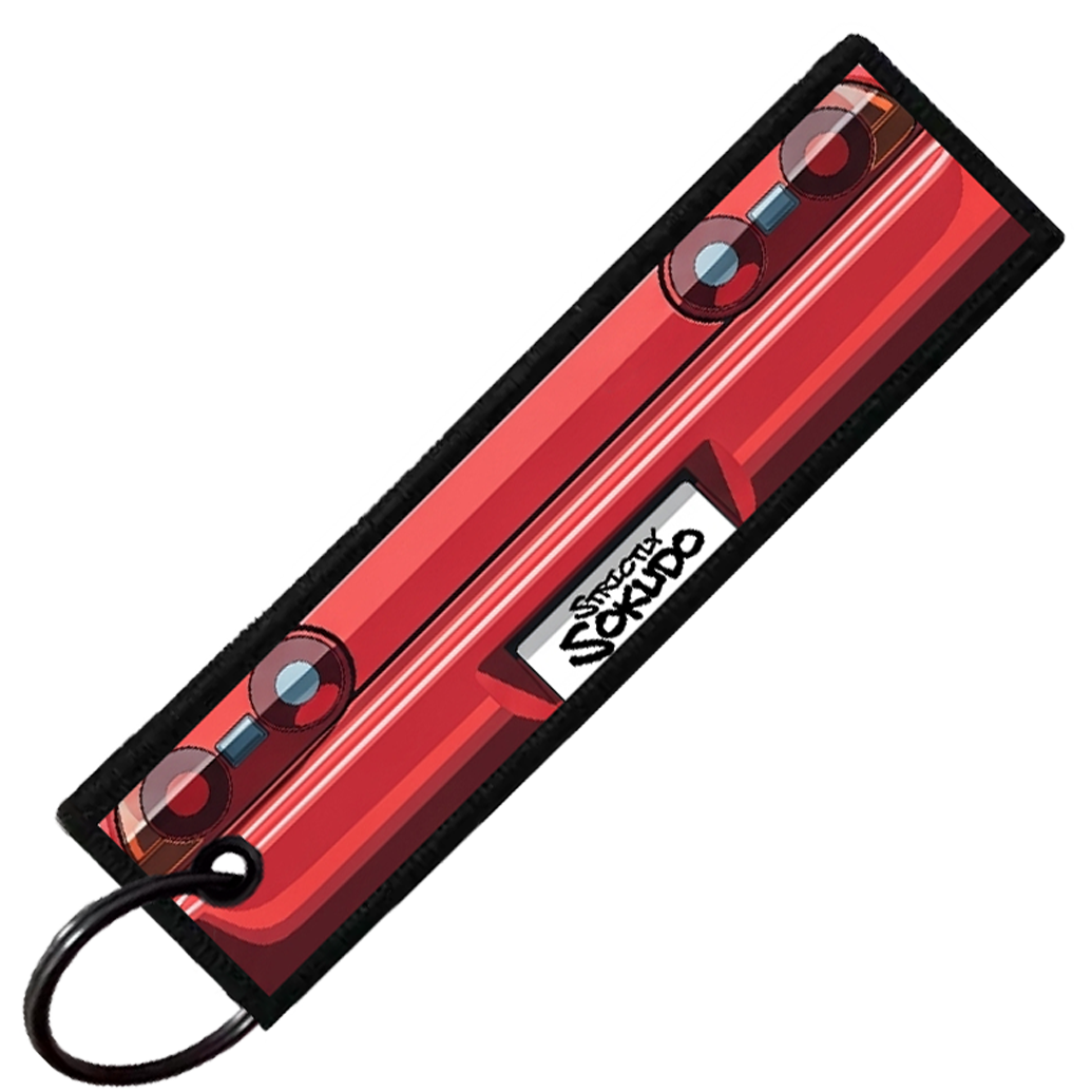 "RED R32 GTR PORTRAIT" CUSTOM KEY TAG