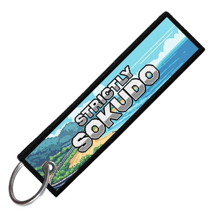 "RENAULT 5 TURBO 8-BIT RALLY" CUSTOM KEY TAG