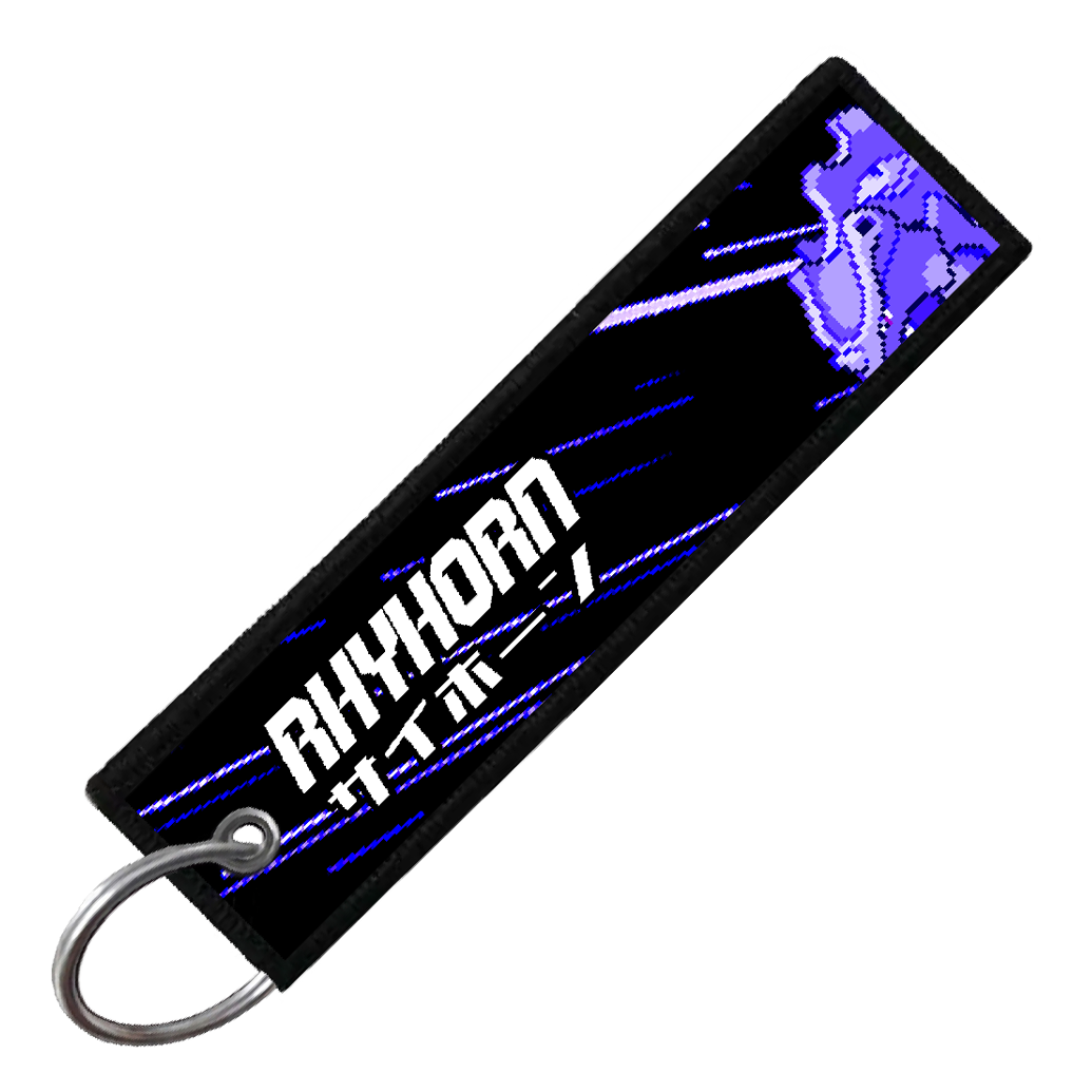 "JAPANESE RHYHORN" CUSTOM KEY TAG