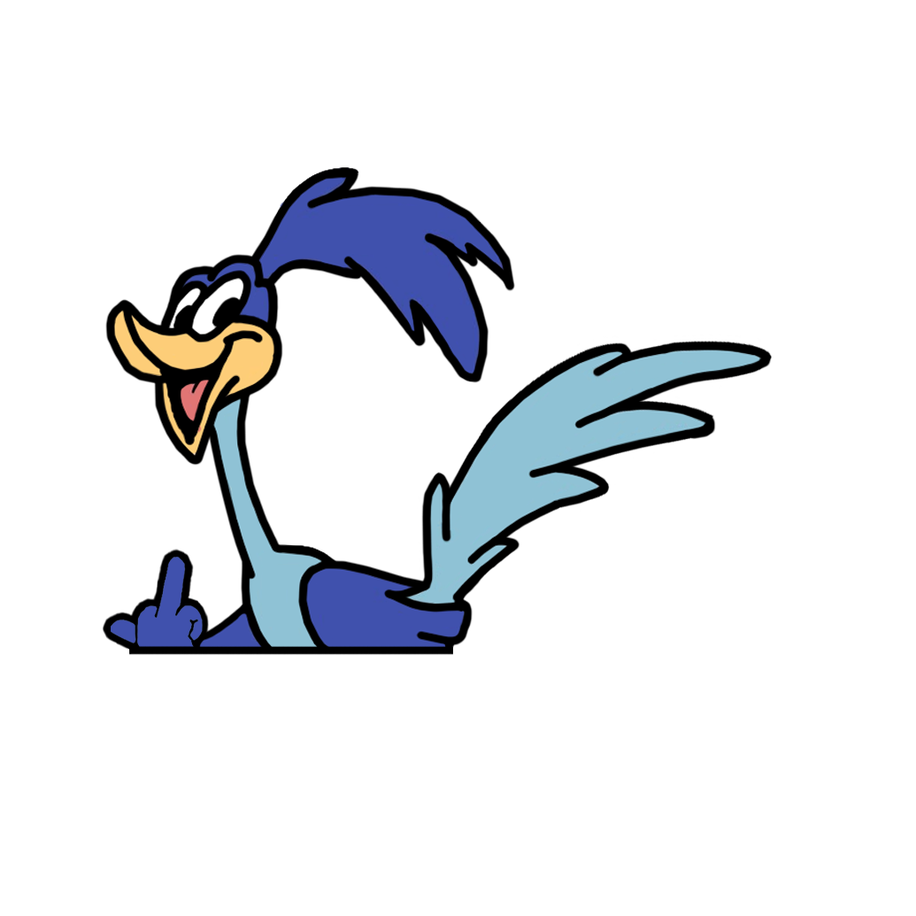 "ROAD RUNNER" LOONEY TUNES WINDOW PEEKER