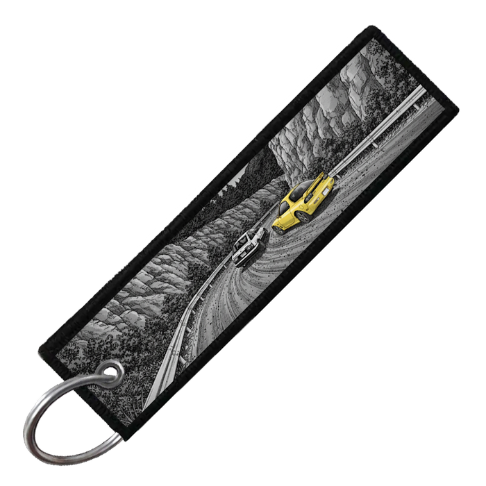 "RX7 TOUGE BATTLE" CUSTOM KEY TAG