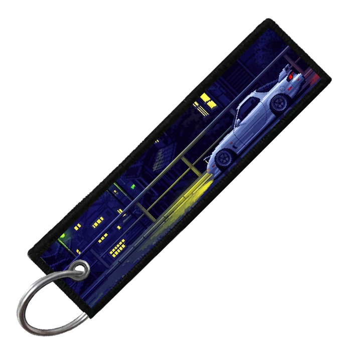 "RX7 PIXEL SIDE PROFILES" CUSTOM KEY TAG