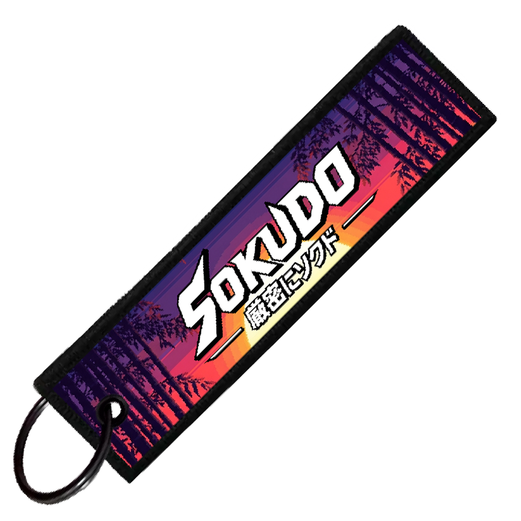 "S14 SLAMMED SUNSET" CUSTOM KEY TAG