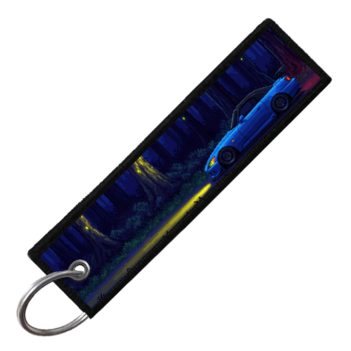 "S2000 PIXEL SIDE PROFILES" CUSTOM KEY TAG