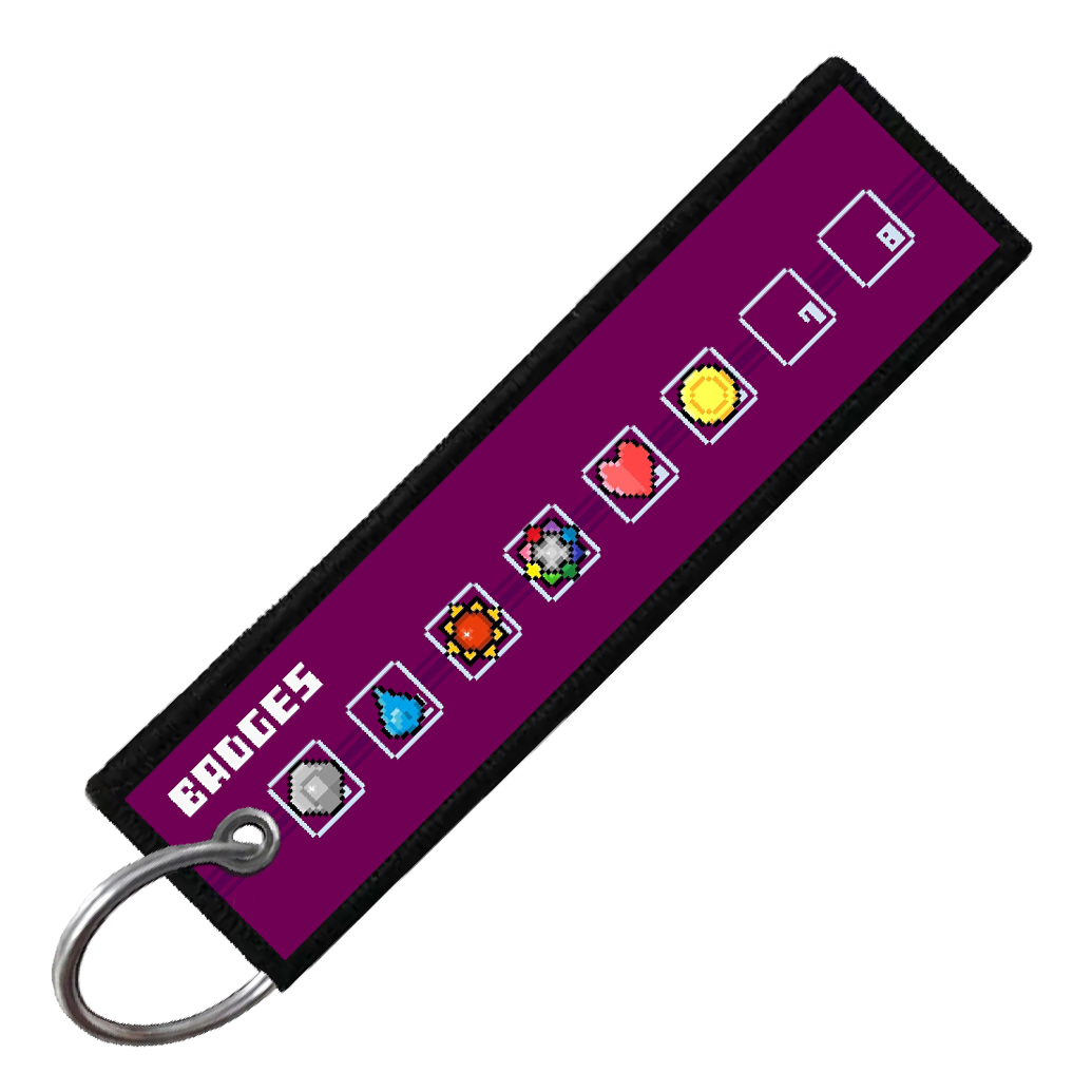 "GYM LEADER SABRINA" CUSTOM KEY TAG