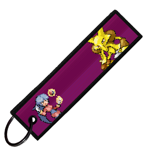 "GYM LEADER SABRINA" CUSTOM KEY TAG