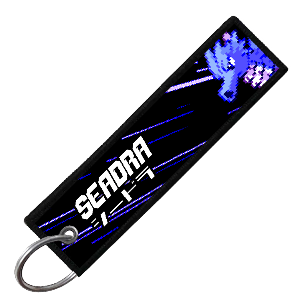 "JAPANESE SEADRA" CUSTOM KEY TAG