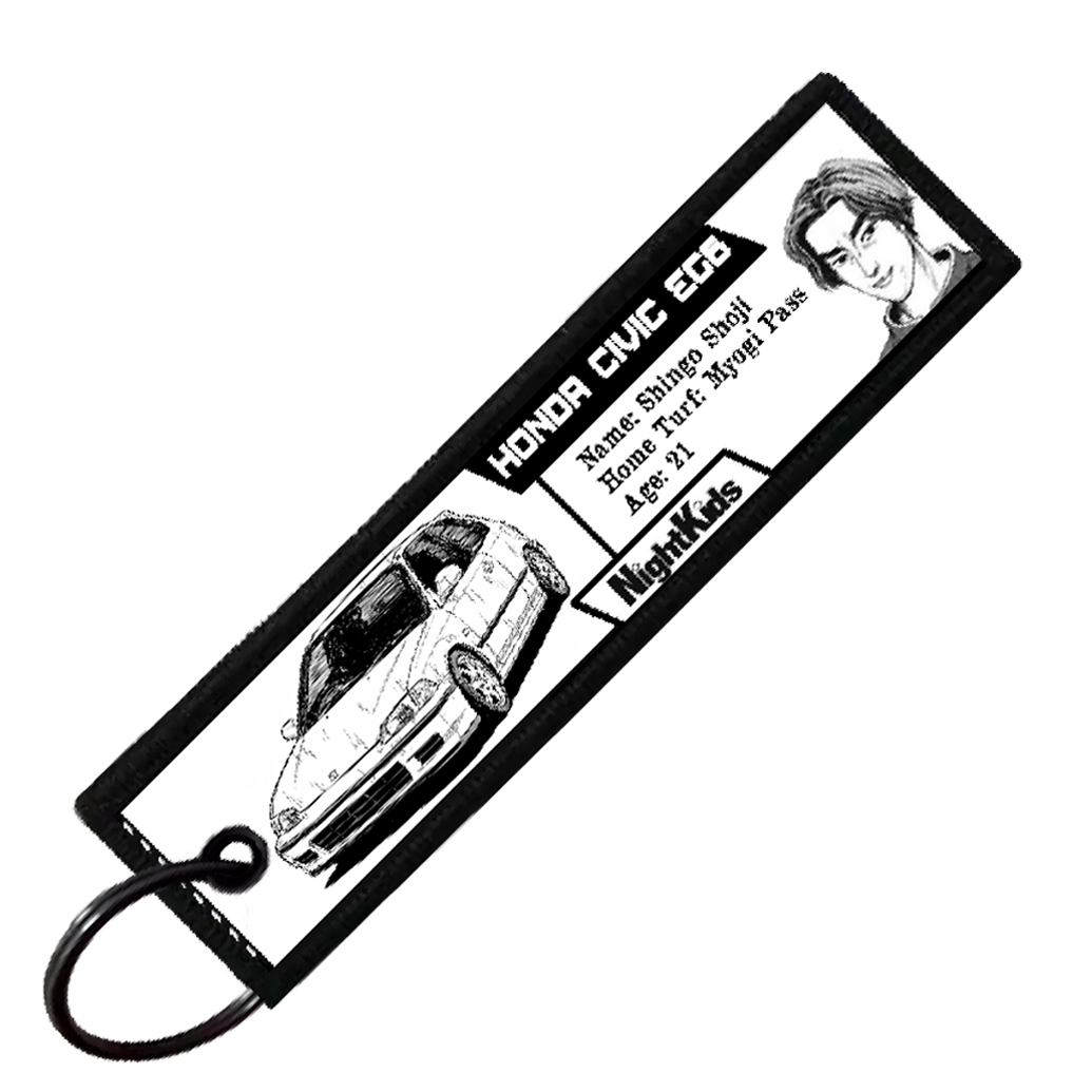 "SHINGO DRIVER STATS" CUSTOM KEY TAG