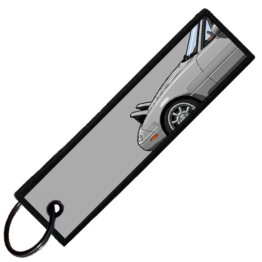 "GREY MIATA SIDE PROFILE" CUSTOM KEY TAG