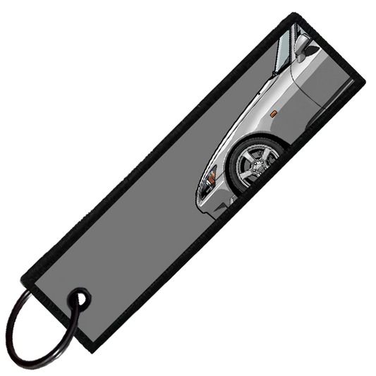 "GREY S2000 SIDE PROFILE" CUSTOM KEY TAG