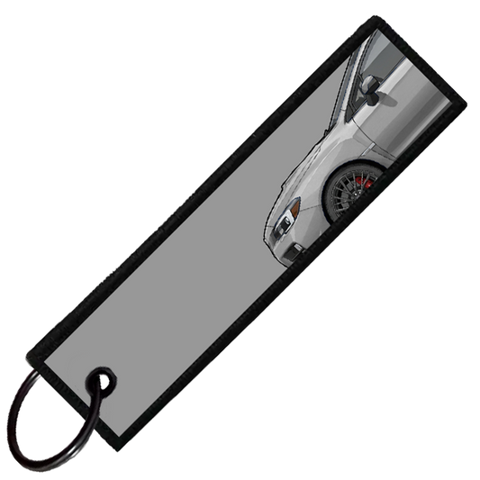 "GREY WRX STI SIDE PROFILE" CUSTOM KEY TAG