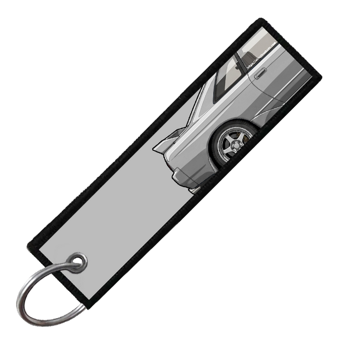 "GREY R32 SIDE PROFILE" CUSTOM KEY TAG