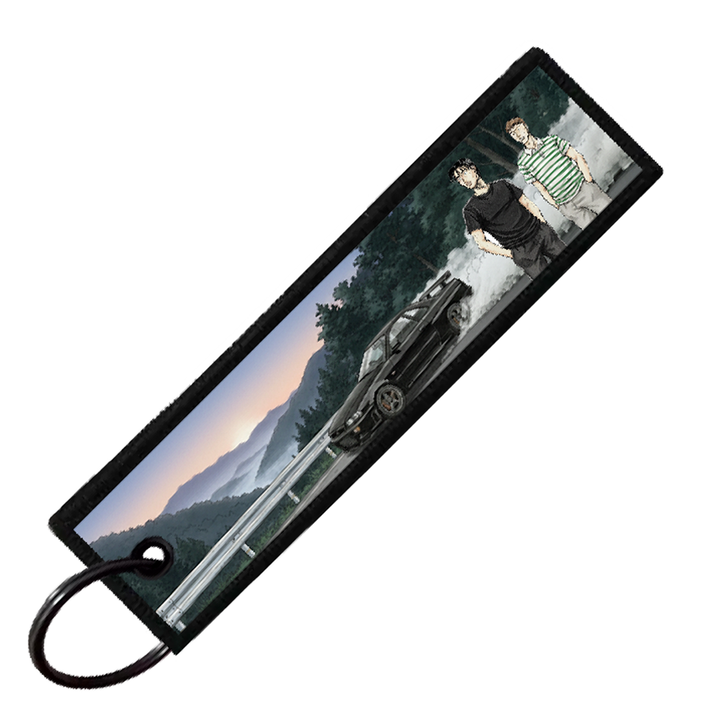 "SMILEY AND DAIKI ICONS" CUSTOM KEY TAG