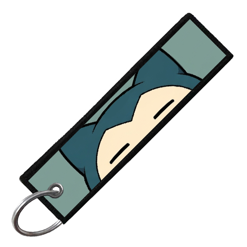 "SNORLAX PORTRAITS" CUSTOM KEY TAG