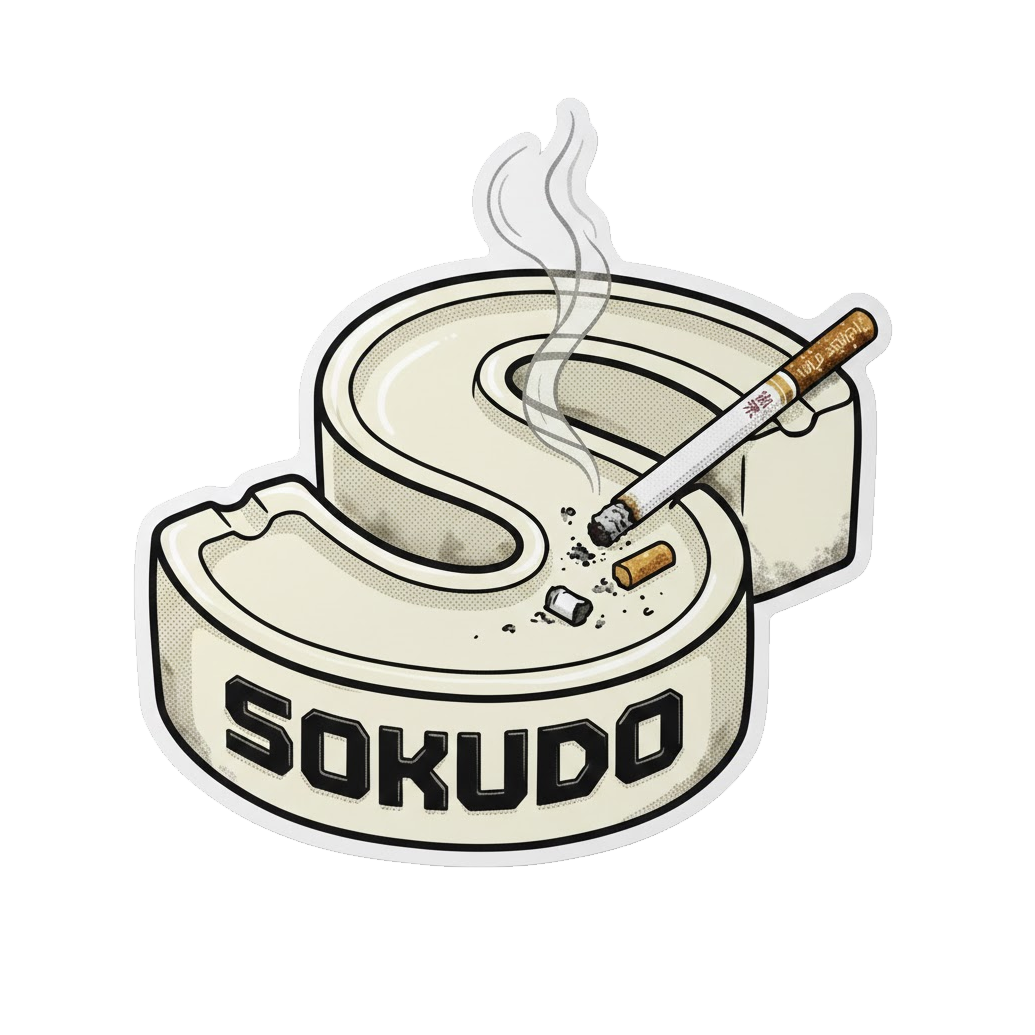"ASHTRAY" SOKUDO DECAL