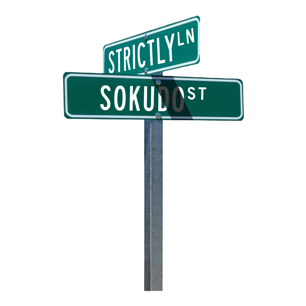 "STREET SIGN" SOKUDO DECAL