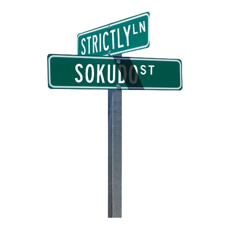 "STREET SIGN" SOKUDO DECAL
