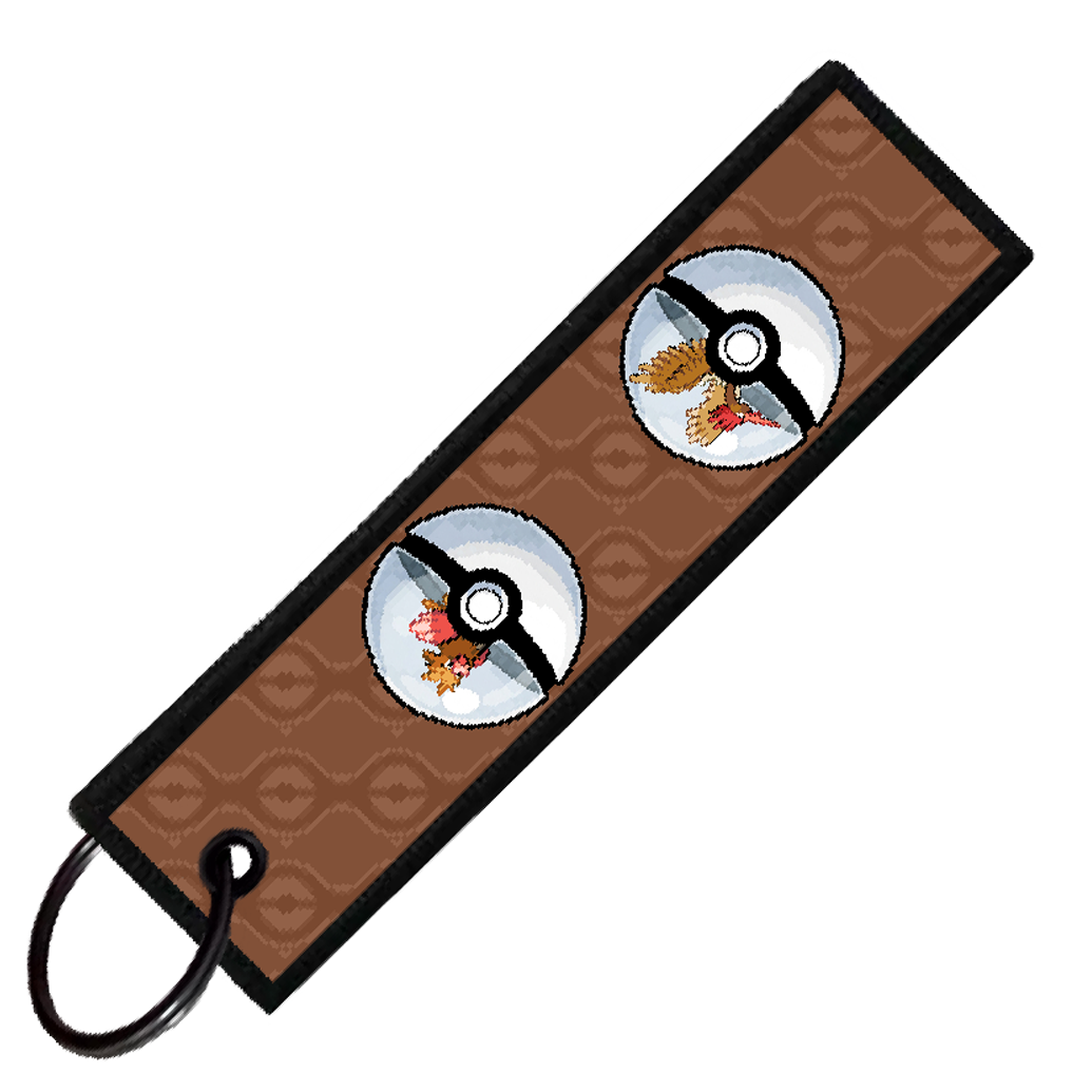 "SPEAROW POKEBALL EVO" CUSTOM KEY TAG