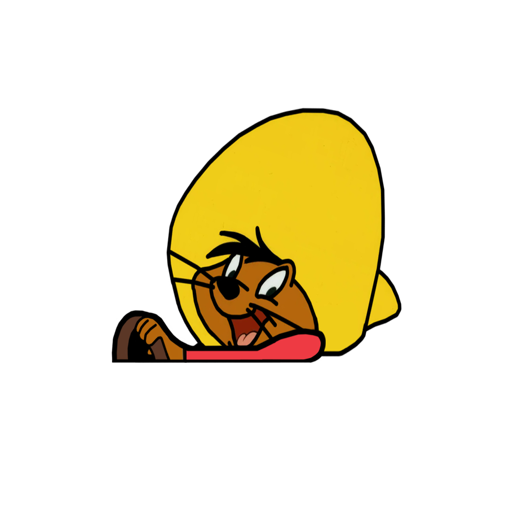 "SPEEDY GONZALES" LOONEY TUNES MOBBIN PEEKER