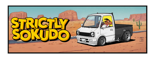 "LOW N SPEEDY" LOONEY WHIPS SLAP STICKER