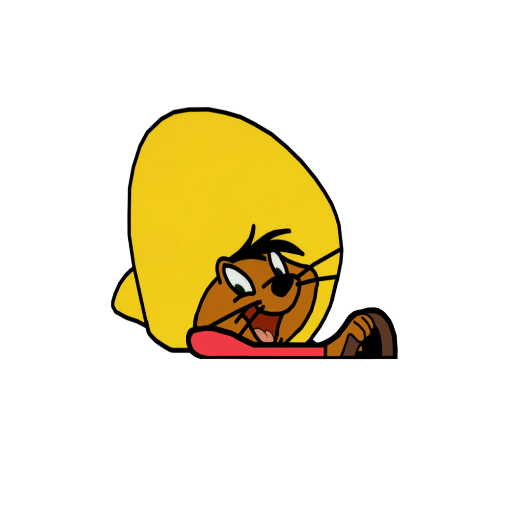 "SPEEDY GONZALES" LOONEY TUNES MOBBIN PEEKER