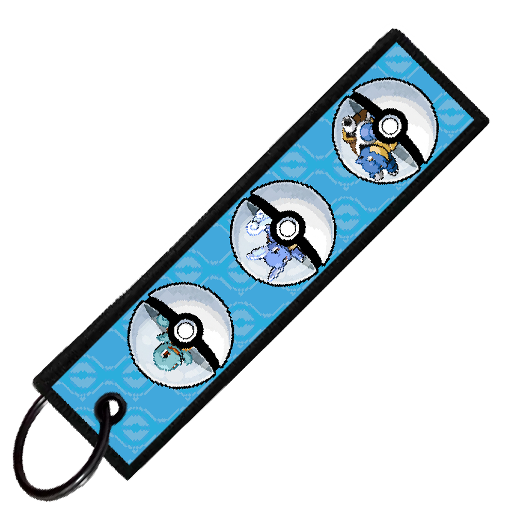 "SQUIRTLE POKEBALL EVO" CUSTOM KEY TAG