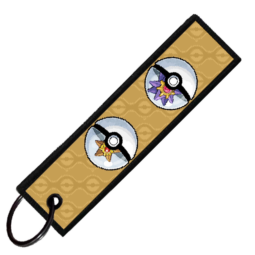 "STARYU POKEBALL EVO" CUSTOM KEY TAG
