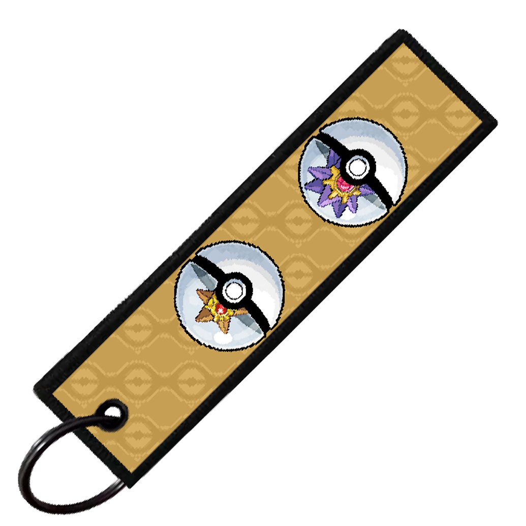 "STARYU POKEBALL EVO" CUSTOM KEY TAG