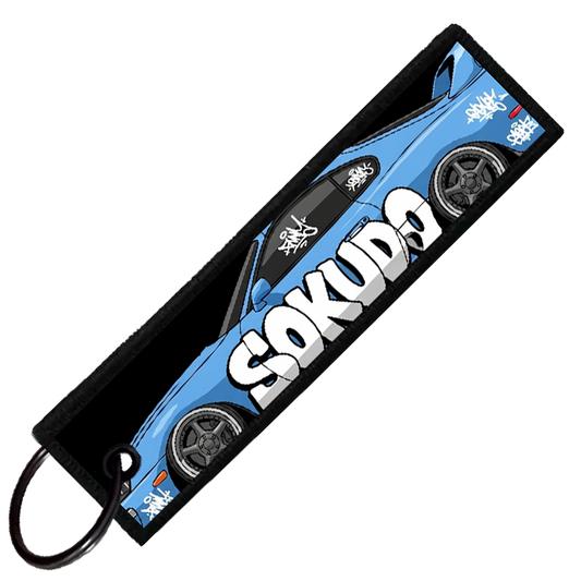 "MK4 SUPRA GRAFFITI GARAGE" Custom Key Tag