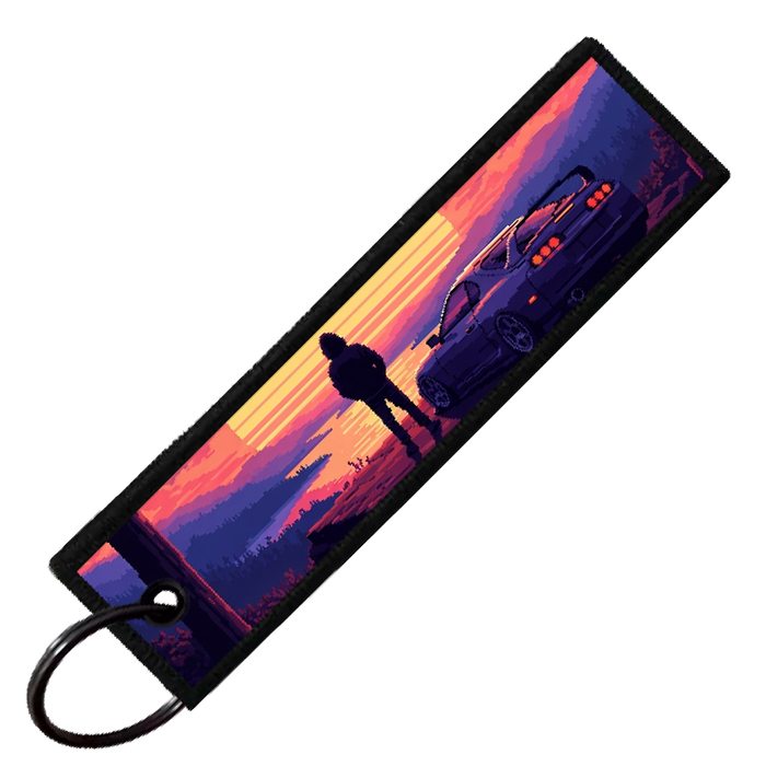 "SUPRA SLAMMED SUNSET" CUSTOM KEY TAG