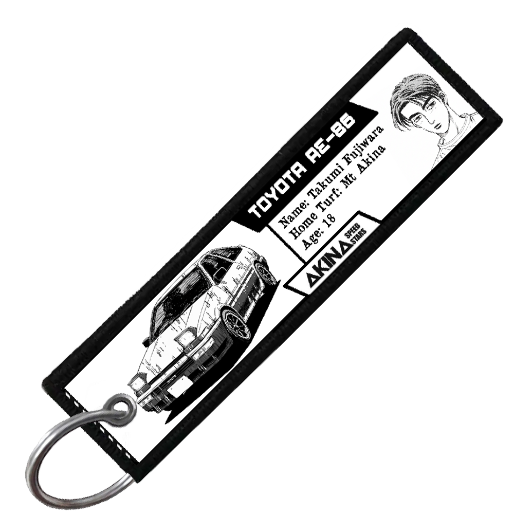 "TAKUMI DRIVER STATS" CUSTOM KEY TAG