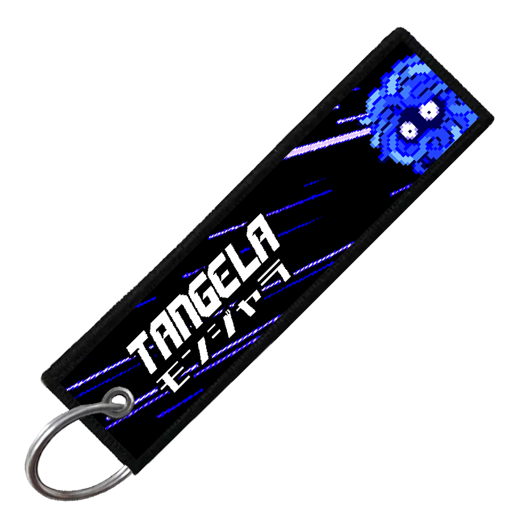 "JAPANESE TANGELA" CUSTOM KEY TAG