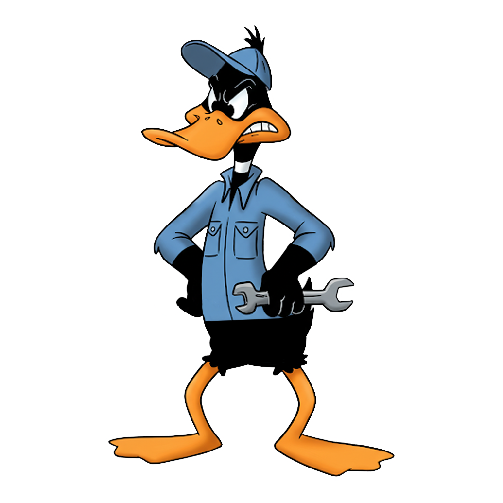 "TECH DAFFY" LOONEY TUNES DECAL