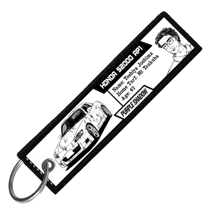 "TOSHIYA DRIVER STATS" CUSTOM KEY TAG
