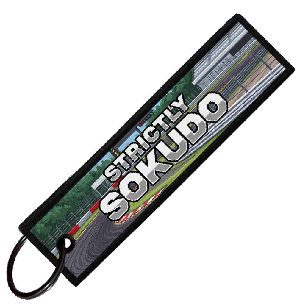 "TSUKUBA 8-BIT DRIFTERS" CUSTOM KEY TAG