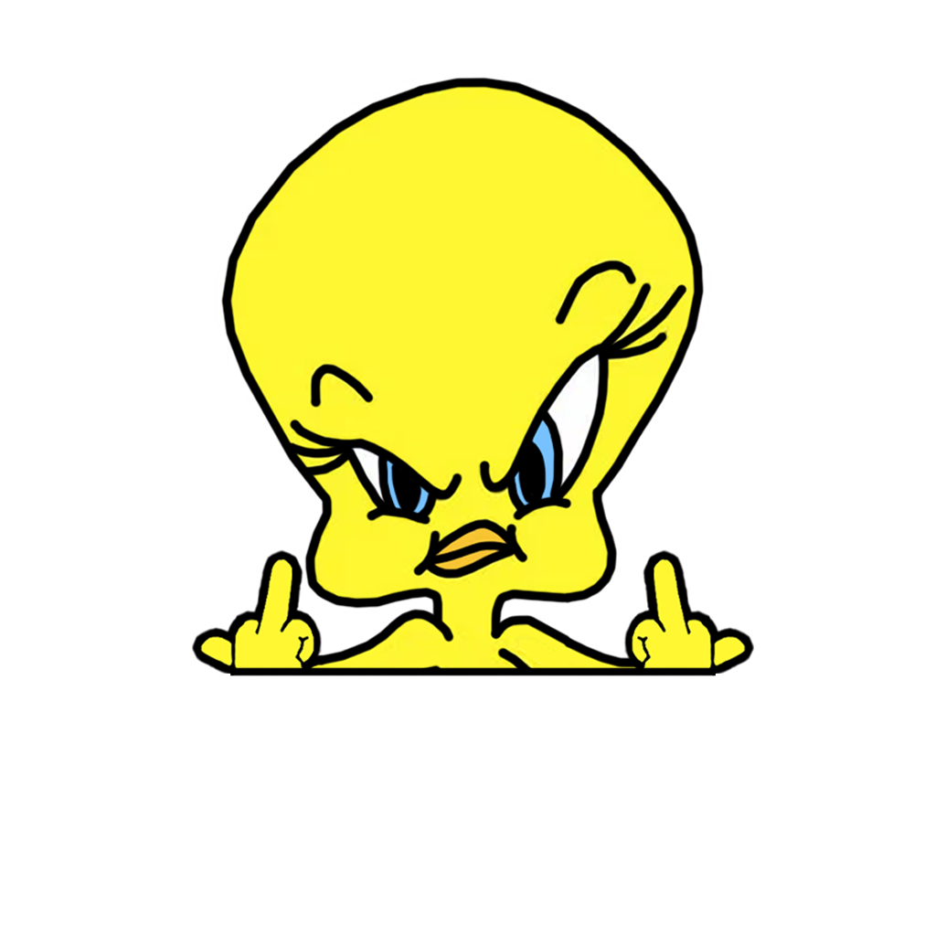 "TWEETY BIRD" LOONEY TUNES WINDOW PEEKER