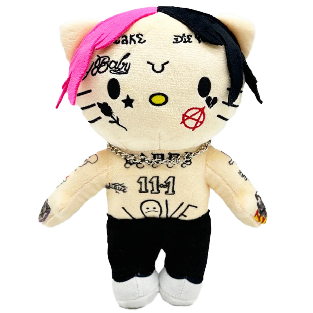 "LIL PEEP V2" Hello Kitty Plush