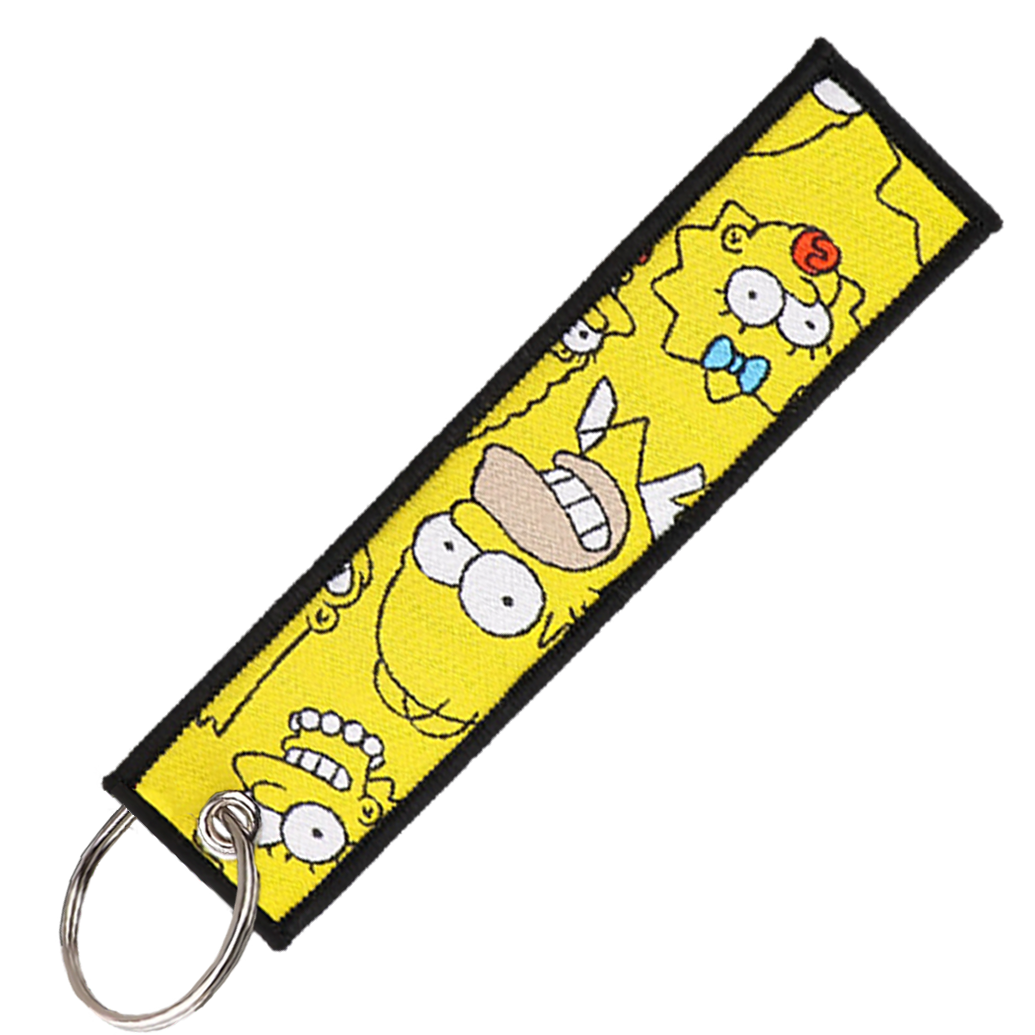 "THE SIMPSONS" KEY TAG