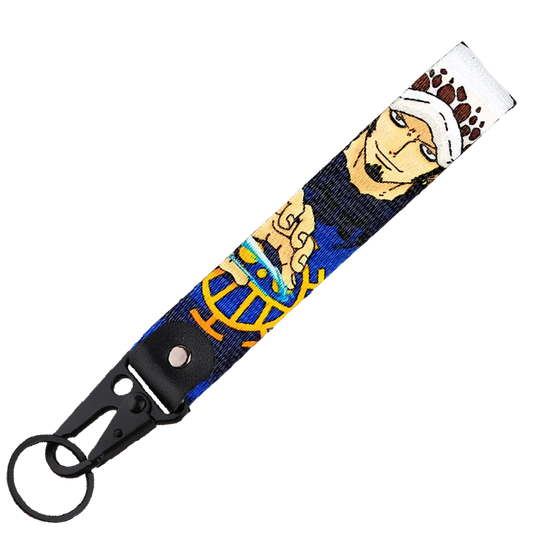 "TRAFALGAR D. WATER LAW" KEY STRAP