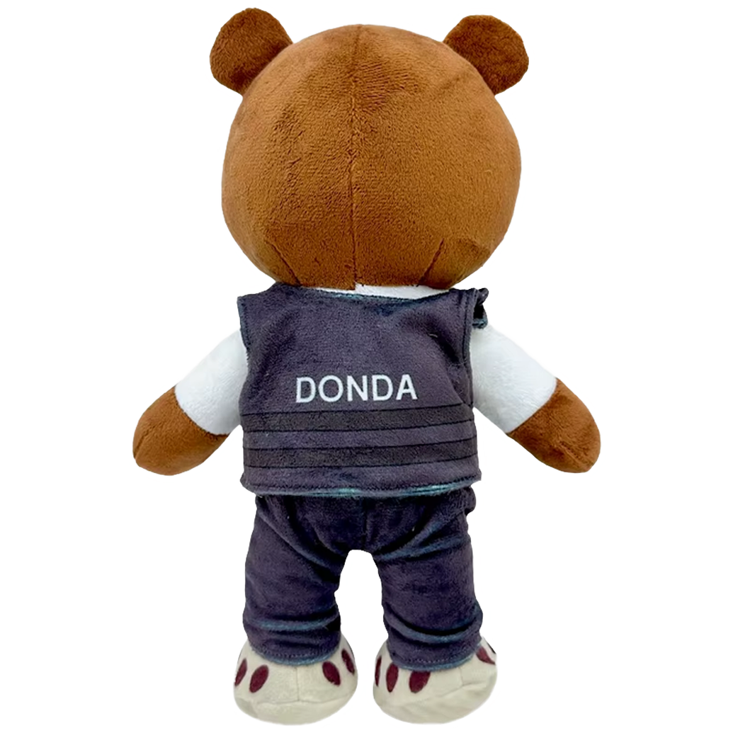 "DONDA KANYE GRADUATION BEAR" PLUSHIE