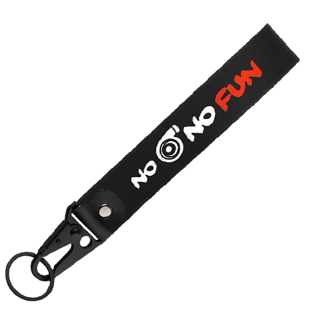 "NO TURBO NO FUN" KEY STRAP