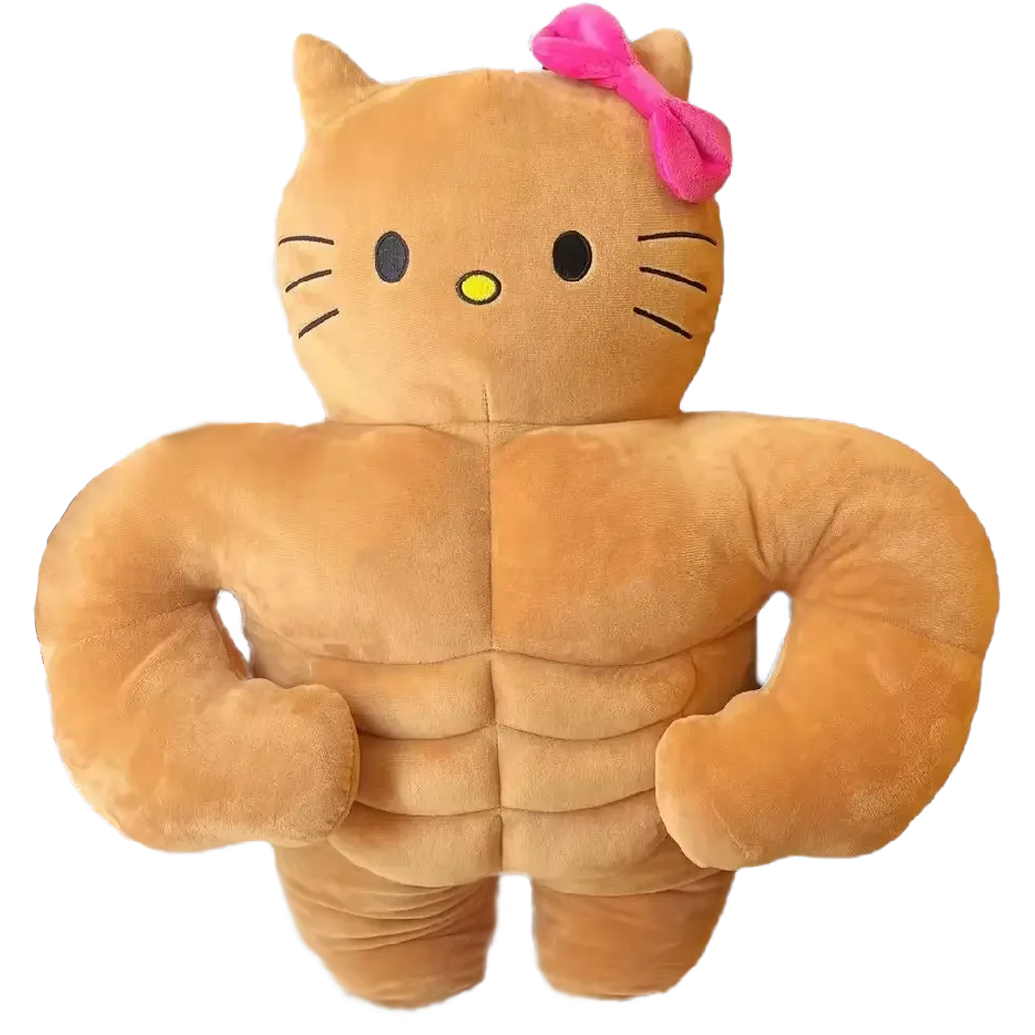 "BUFF HELLO KITTY" PLUSHIE